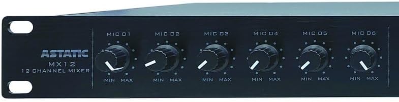 CAD Audio MX12S 12 channel Stereo Mixer - 1U rack mount