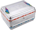 Storage Hardware Tool Box Stainless Steel Trunk Thickened Electrical Repair Box Motorcycle Trunk Electric Vehicle Motorcycle Storage Box for Garage