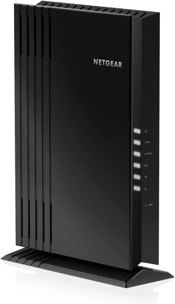 NETGEAR WiFi 6 Mesh Range Extender (EAX18) - Add up to 1,500 sq. ft. and 20+ Devices with AX1750 Dual-Band Wireless Signal Booster & Repeater (up to 1.75Gbps Speed), WPA3 Security, Smart Roaming