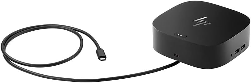 HP USB-C Dock G5 for business - for Notebook - USB Type C - 3 Displays Supported - 4K, QHD, Full HD - 4 x Type-A Ports - -A - - - 1 x RJ-45 Ports - Network (RJ-45) - HDMI - DisplayPort - Black - Wired