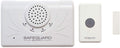 Long Range Wireless Doorbell for Business and Home - ERA-UTDCR 4000 ft Range - Heavy Duty Weatherproof Push Button or Magnetic Door Contact Transmitter