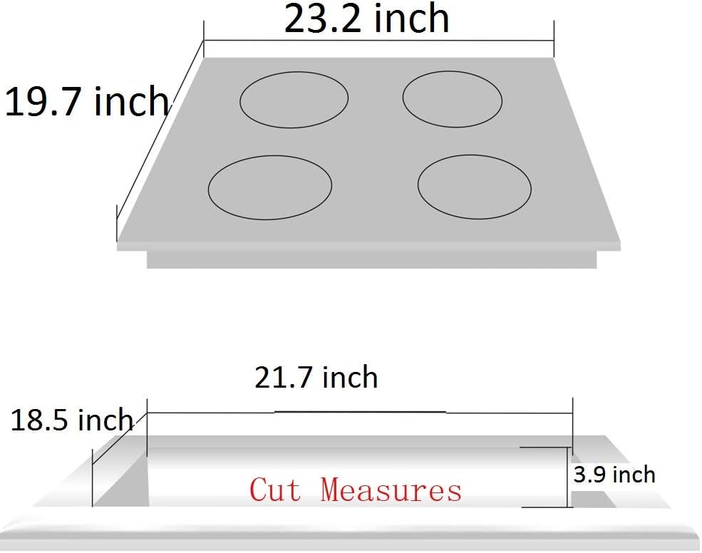 Deli-kit® 24 inch LPG/NG Gas Cooktop Dual Fuel Sealed 4 Burners Stainless Steel Gas Cooktop 4 Burners Drop-In Gas Hob DK245-A02 Gas Cooker