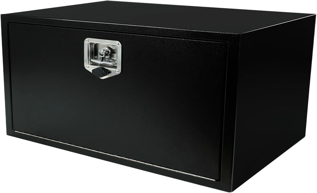 36 inch Underbody Truck Tool Box with T-Handle Lock, Heavy Duty Truck ToolBox Truck Storage Organizer For Storage Smooth Surface Waterproof, 36'x 18'x 18' inch