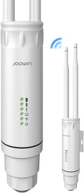 AC1200 High Power Outdoor Wireless Access Point Weatherproof WiFi Range Extender with POE Dual Band 2.4G&5.8GHz 802.11AC Wireless WiFi Access Points/Repeater/Router/Bridge Mode, 2x5dBi Antenna