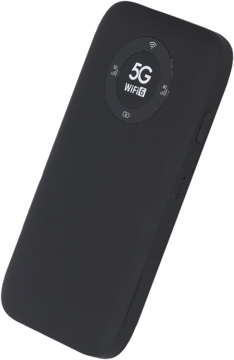 5G Mobile Hotspot, WiFi 6 16 Users Portable Wireless Router with SIM Card Slot and 7100mAh Battery, for Travel Business Outdoor Use (Black)