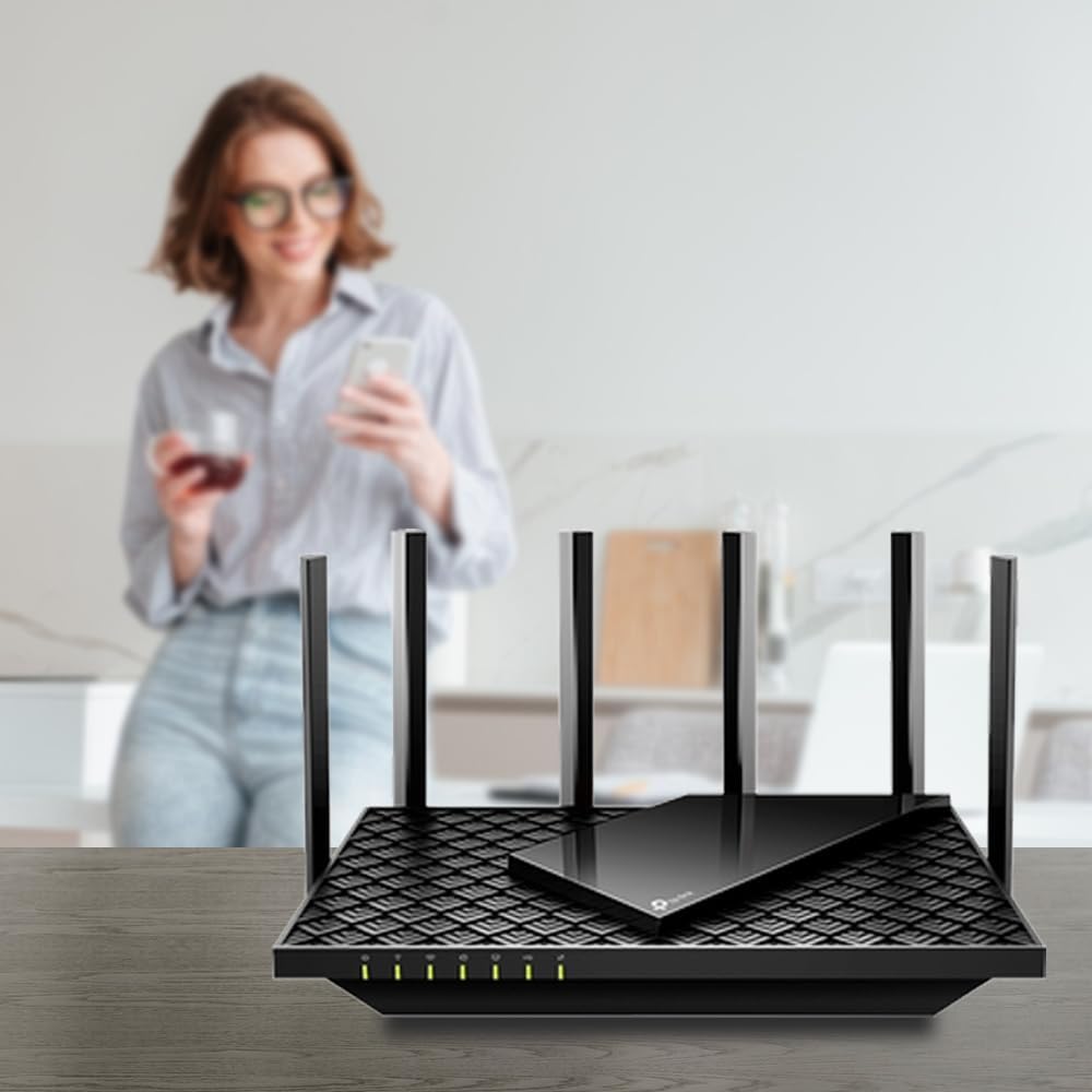 TP-Link AX5400 WiFi 6 Router (Archer AX73)- Dual Band Gigabit Wireless Internet Router for Streaming, Long Range Coverage