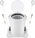 Manual Clothes Dryer Portable Mini Dryer Compact Spinner Non Electric Laundry Washing Machine for RV, Camping, School, Apartment, Dorm