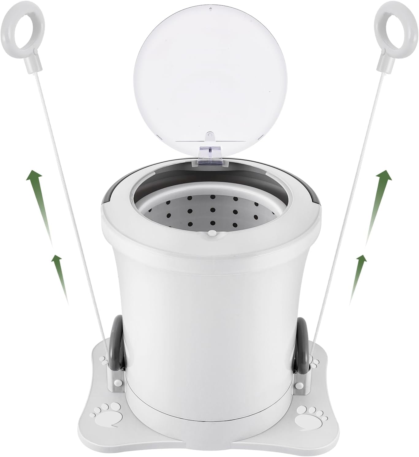 Manual Clothes Dryer Portable Mini Dryer Compact Spinner Non Electric Laundry Washing Machine for RV, Camping, School, Apartment, Dorm