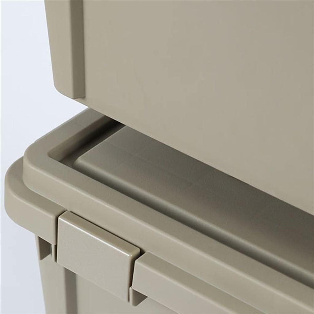 Portable Tool Box Tool Box Plastic Storage Tool Box with Removable Tray, Multifunctional Storage Tool Box with Lock for Home Small Parts Box
