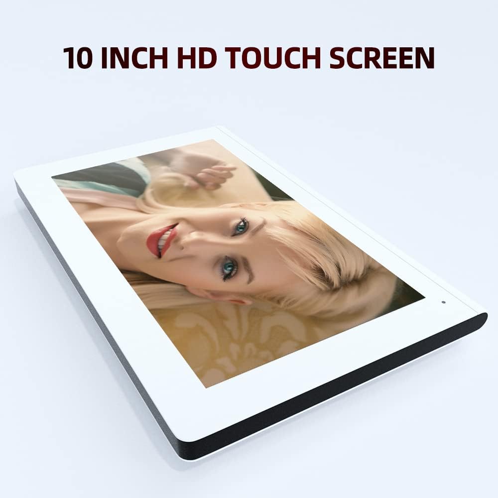 Wireless Video Intercom System Smart Home 1080P HD Night Vision Doorbell Camera Video Porteiro with 10''Touch Screen Monitor for Home Safety,Support Tuya 64GB