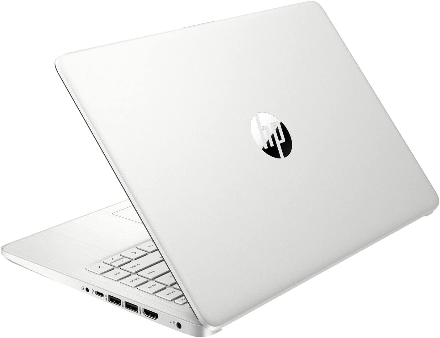HP 14 Laptop, 14' FHD Display, AMD Ryzen 3 3250U Processor, 16GB DDR4 RAM, 512GB PCIe SSD, USB Type-C, Wi-Fi, Webcam, HDMI, Windows 11 Home, Silver