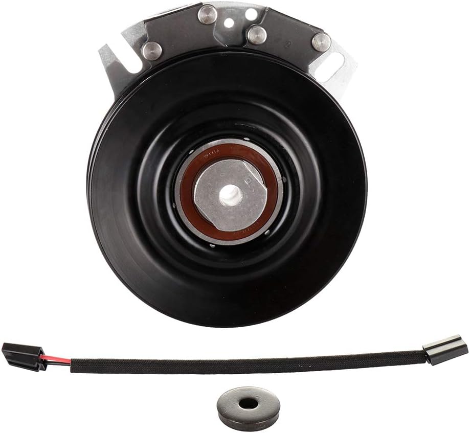 Electric PTO Clutch SCITOO AM141978 Electric PTO Lawn Mower Clutch Compatible for John Deere: AM141978 / for Warner: 5219-126 / for Xtreme: X033508