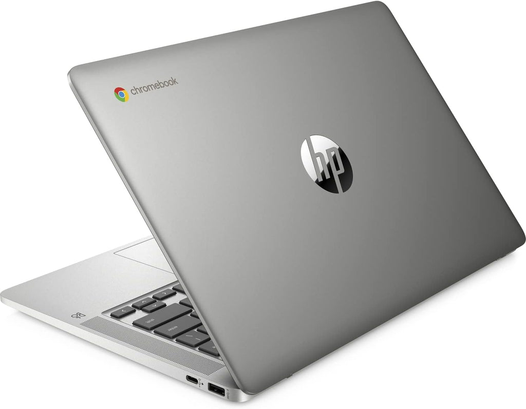 HP Chromebook - 14a-na0023cl Everyday Value Laptop (Intel Celeron N4000 2-Core, 4GB RAM, 64GB eMMC, Intel UHD 600, 14.0' Full HD, WiFi, Bluetooth, Webcam, 1xUSB 3.1, Chrome OS) (Renewed)
