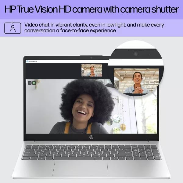 HP 15-FD000 Laptop 2025 15.6' FHD 1920x1080 Display Touchscreen, Intel Core i5-1334U, 10-core, Intel Iris Xe Graphics, 32GB DDR4, 1TB SSD, Wi-Fi 6, Bluetooth 5.3, 720p HD Camera, Windows 11 Pro