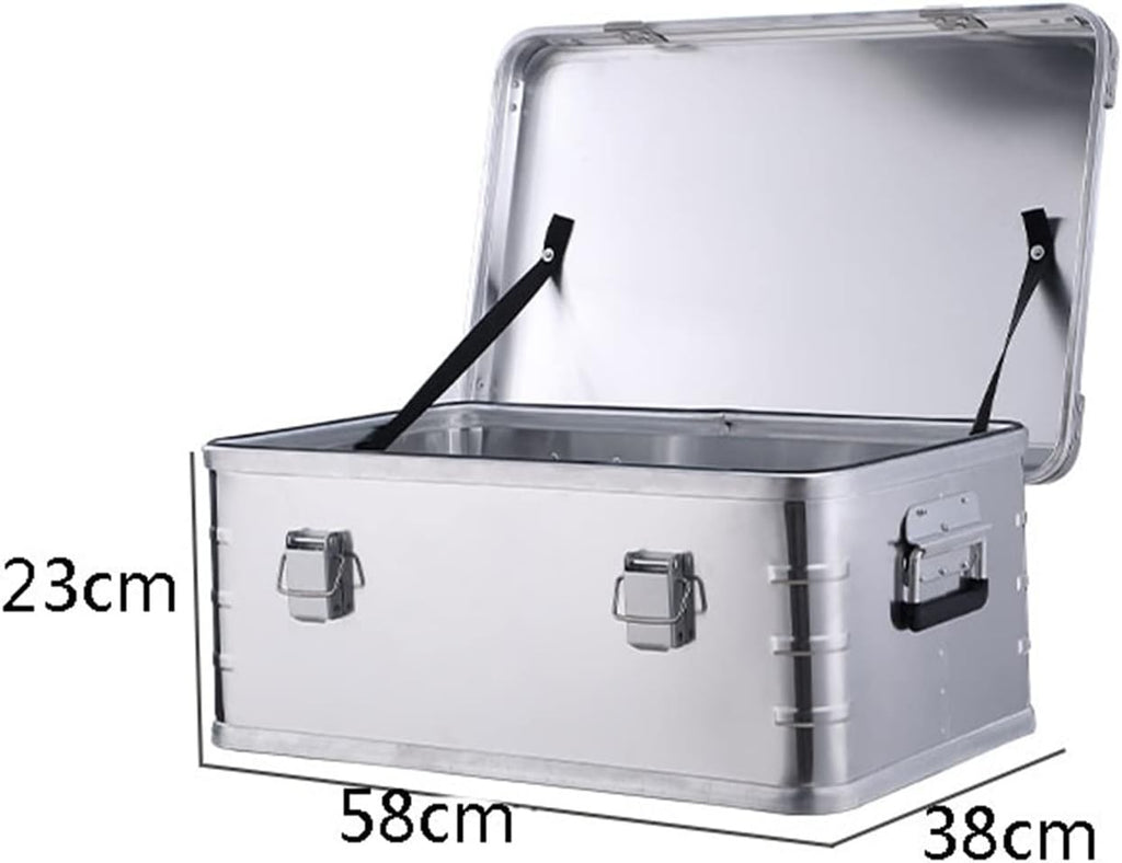 Portable Tool Box Tool Storage Box Portable Aluminum Tool Box Compact Hard Case Tool Box Repair Tool Box Home Storage Organizer Small Parts Box