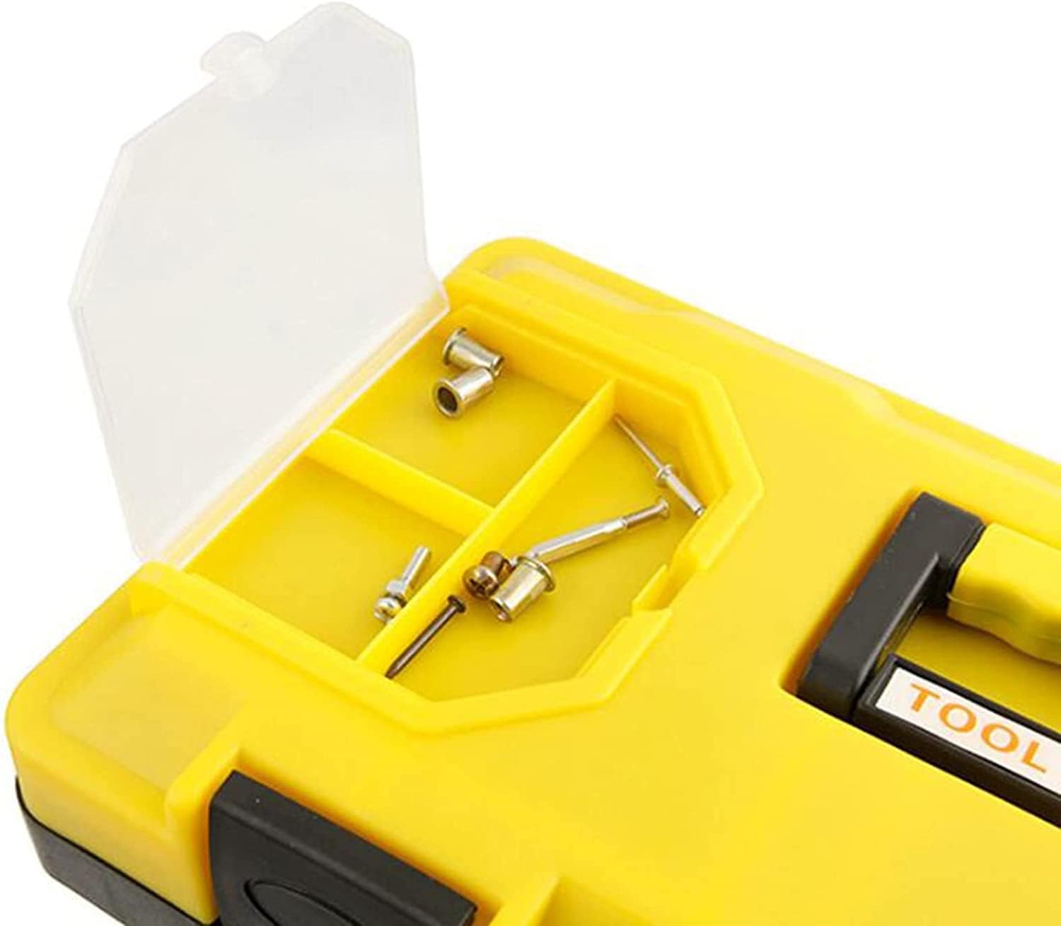 LIOONS Tool Box Portable Plastic Multifunction Tool Boxes High Capacity Tool Kit Non-Slip Handle Storage Case Storage Tool Set