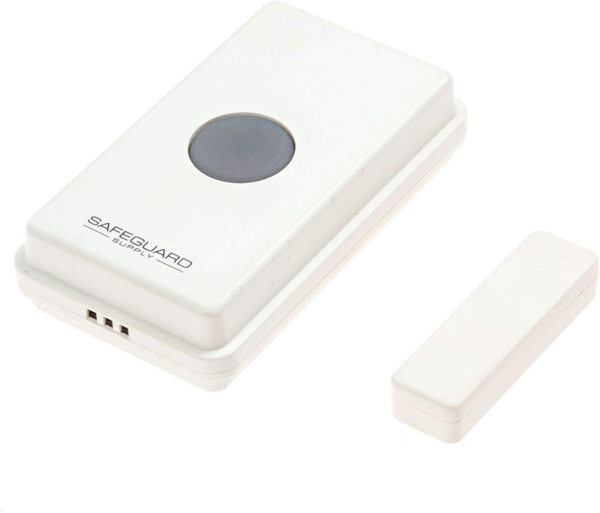 Extra Loud Doorbell- 120db Door Buzzer for Business Entry - Unique Loud Wireless Doorbell for Noisy or Large Areas - One Door Buzzer Entry System Kit Provides Complete Coverage