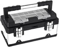 Tool Box 20 Inch Stainless Steel Toolbox Household Storage Box Set Industrial Grade Maintenance Box Hardware Portable Electrical Box Tool Storage