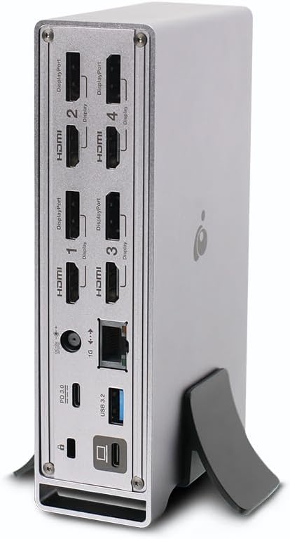 IOGEAR Dock PRO Universal 4K Quad Docking Station