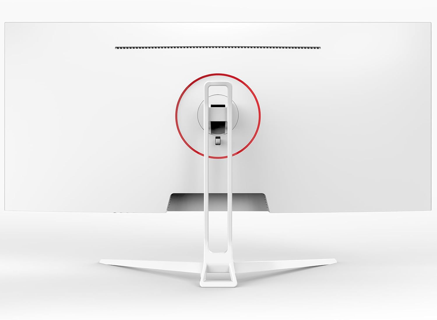 CRUA 34'' White Gaming Monitor, 165HZ/144HZ, WQHD(3440x1440P) IPS UltraWide Screen Computer Monitors with Built-in Speakers, Supports FreeSync, 120% sRGB, HDMI 2.0 & DP 1.4, Wall Mountable Installs