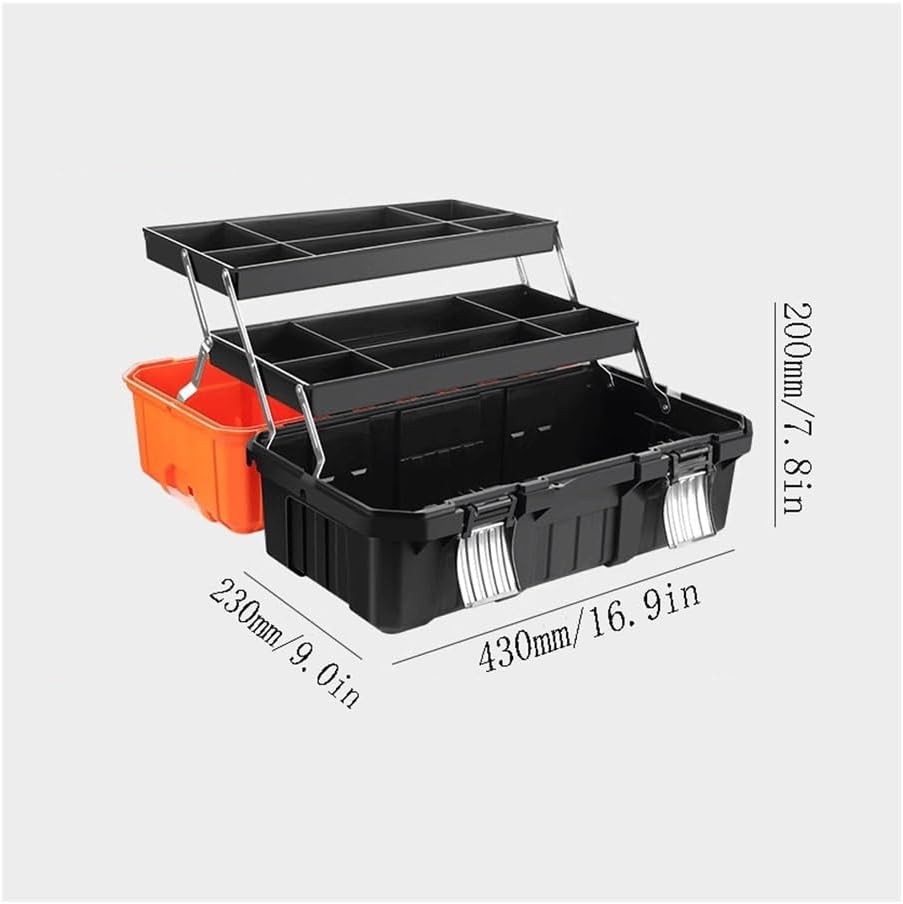 Tool Box Hardware Tool Box Multifunctional Electrician Repair Box Household Goods Classification Box Industrial Grade Portable Repair Box Tool Storage