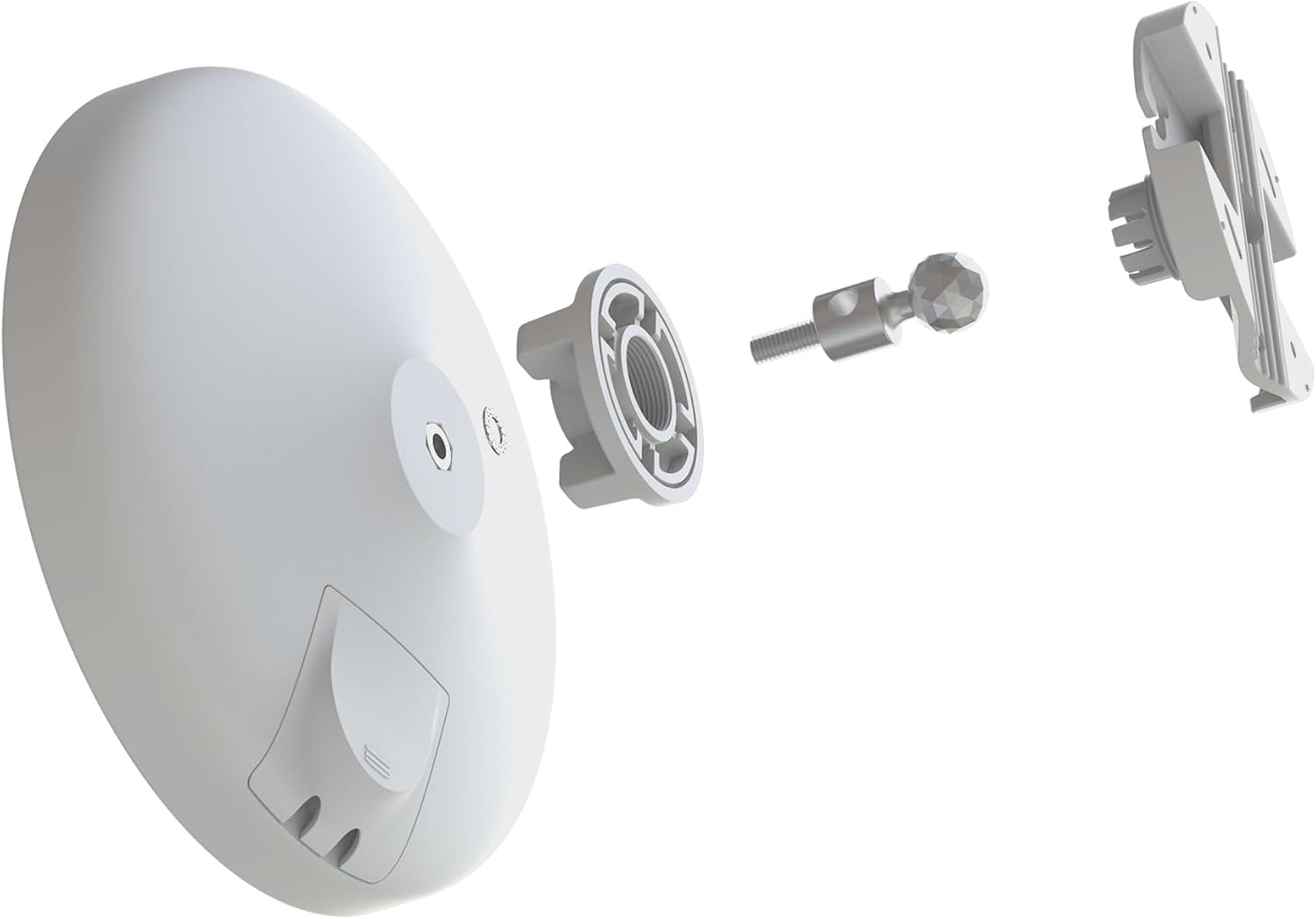EnGenius Wi-Fi 6 (802.11ax) 5GHz 1,200 Mbps, 2x2 Outdoor Wireless Bridge, 26 dBm, high gain 19 dBi Directional Antenna, IP-55 housing, up to 6 Miles Point-to-Point [EnStation6 KIT]