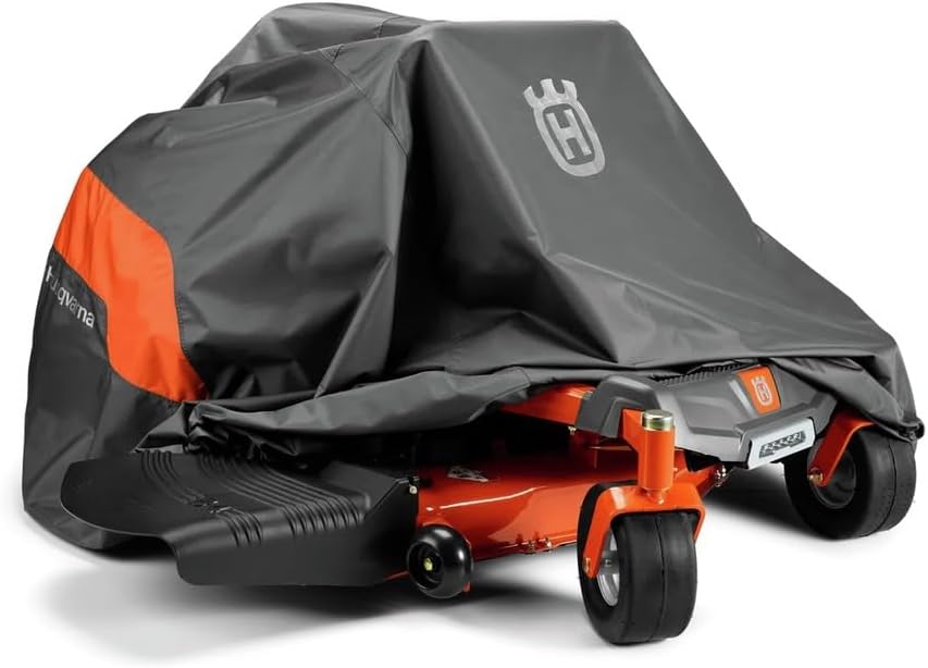 Husqvarna Zero Turn Cover Riding Mower Accessories, Gray (Zero Turn Mower Cover)