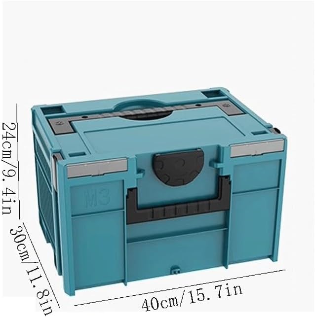 Storage Home Hardware Toolbox Multi Functional Woodworking Storage Box Outdoor Stacking Toolbox Parts Sorting Box for Garage