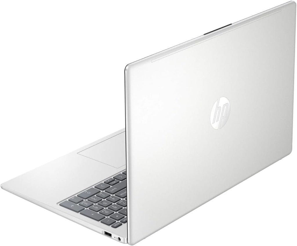 HP Laptop, 15.6-inch Full HD, AMD Ryzen 5-7520u, 8GB RAM, 512GB SSD, Windows 11, Natural Silver