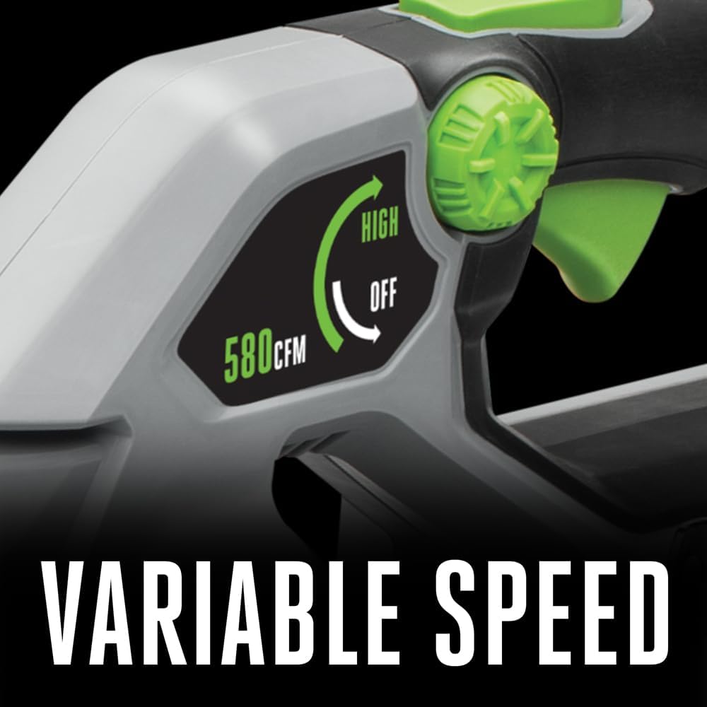 EGO Power+ LM2122SP-2 21-Inch 56-Volt Self-Propelled Lawn Mower with Touch Drive™ with (2) 4.0Ah Batteries, 550W Rapid Charger Kit and LB5800 580 CFM Cordless Leaf Blower