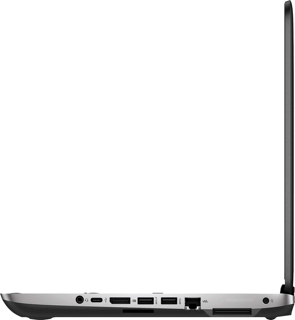 HP ProBook 640 G2 14-Inch Laptop, Intel Core i5-6300U, 16GB DDR4 RAM, 256GB SSD, Backlit Keyboard, Windows 11 Pro (Renewed)