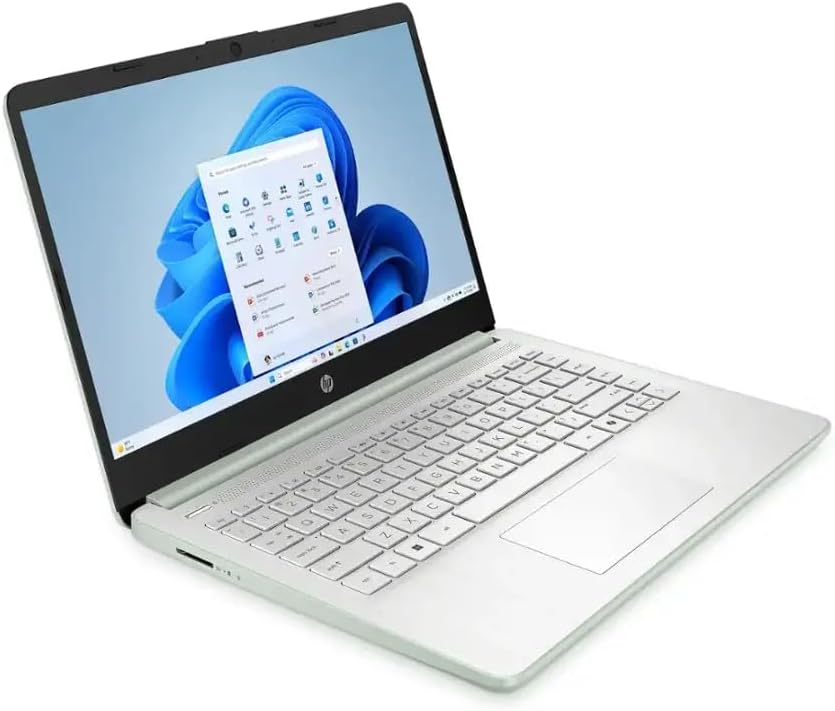 HP Laptop 14' for Student & Business, 1 Year Office 365, 16GB RAM, 384GB Storage(128GB UFS + 256GB SD Card), Intel Quad-Core Processor(Beat i3-1115G4), Wi-Fi 6, Webcam, USB C, Win 11 Pro
