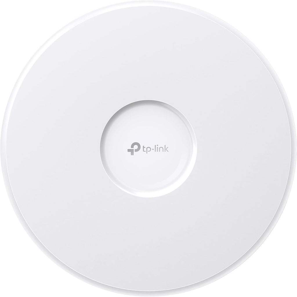 TP-Link Omada WiFi 7 Wireless Access Point - BE11000 Tri-Band, 2.5G Port, PoE+ or DC Powered, DC Adapter Included, 5yr Warranty, Captive Portal, Mesh, WPA3, Roaming, Business WiFi Experience(EAP770)