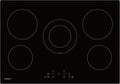 30 Inch Electric Cooktop 5 Burners,3000 Watt Dual-Ring Burner for Quick Boil,Shatterproof Glass, Keep Warm Setting, 9 Heating Level,9000W, Drop-in Electric Stove Top,Gray