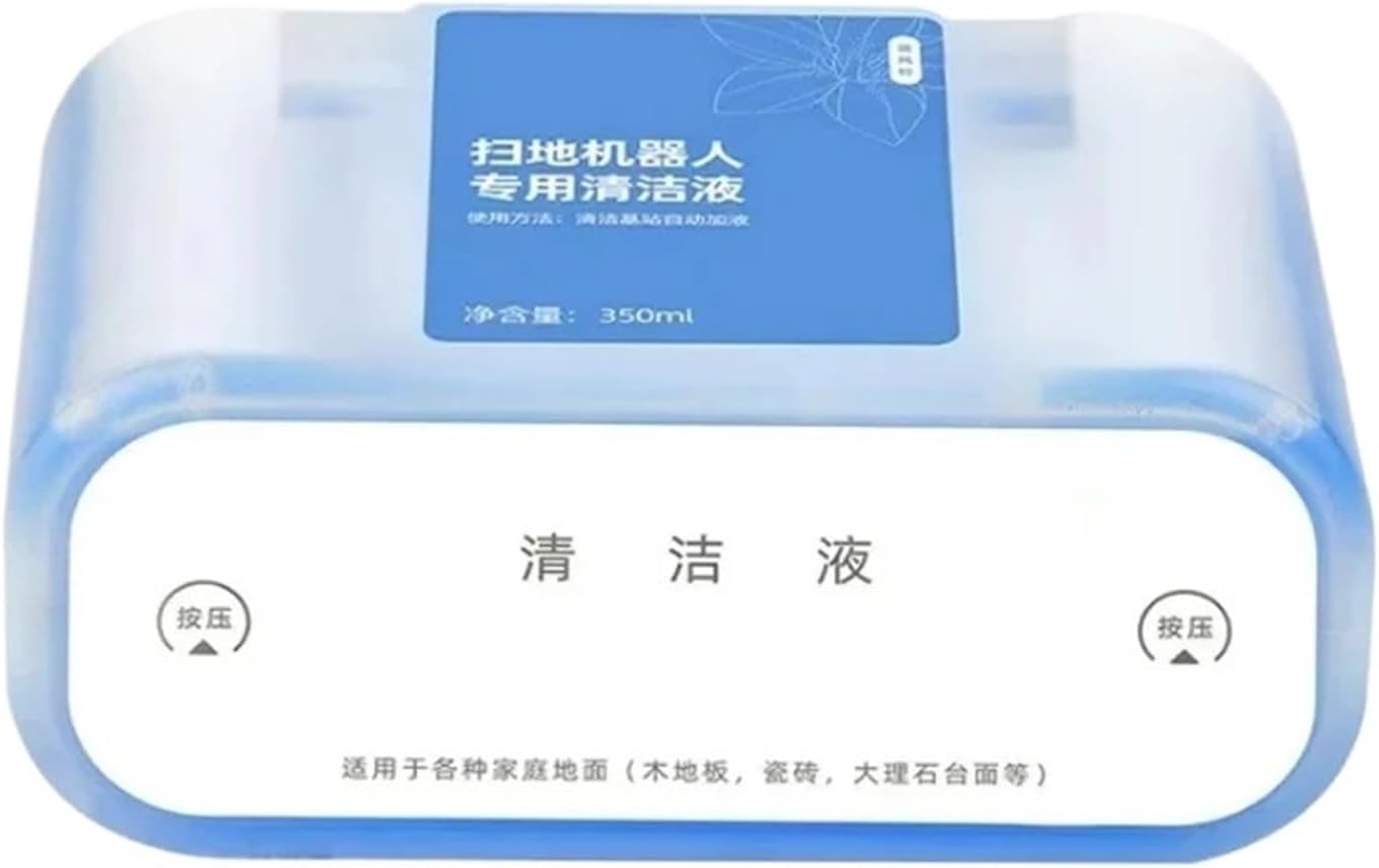 350ML Cleaning Liquid, Compatible For Deebot, T30 Pro/max/plus/X5 Robot Vacuum Cleaner Accessories(2pcs 350ml)