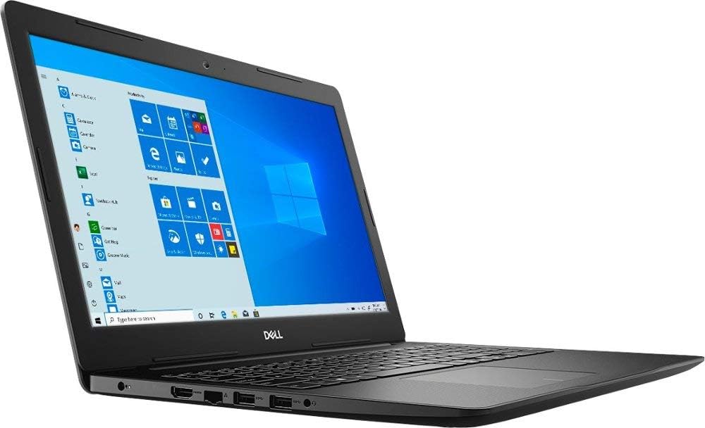 Dell Inspiron 3000 15.6-inch HD Touchscreen Laptop PC, Intel 10th Gen Dual Core i3-1005G1 Processor, 8GB DDR4, 1TB HDD, Bluetooth, Windows 10, Black