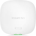 HPE Networking Instant On Access Point AP22 2x2 WiFi 6 Indoor Wireless Access Point | Long Range, Secure, Smart Mesh Support | Power Source Not Included | US Model (R4W01A)