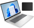 HP 17.3' HD+ Laptop|Intel Core i3-N305|Intel UHD Graphics|Copilot|Camera|Silver| 8GB RAM | 256GB SSD |Windows 11 Home |Bundle with Mouse Pad