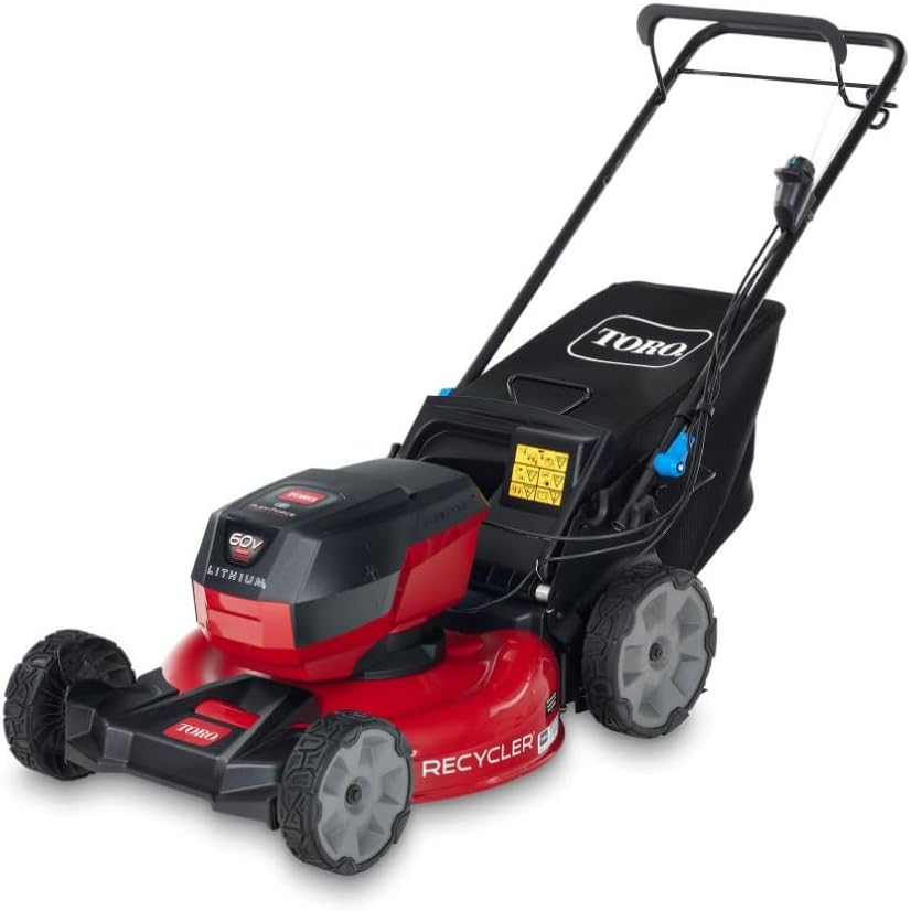 Toro 60V MAX* 21 in. Recycler® Push Lawn Mower - Battery/Charger Not Included