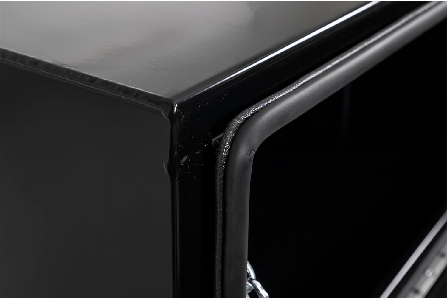 Buyers Products 1752810 Black Steel Pro Series Steel Underbody Truck Box, Toolbox for Utility Heavy Duty Work Vehicles 48x18x18 Inch, Toolbox for Utility Heavy Duty Work Vehicles