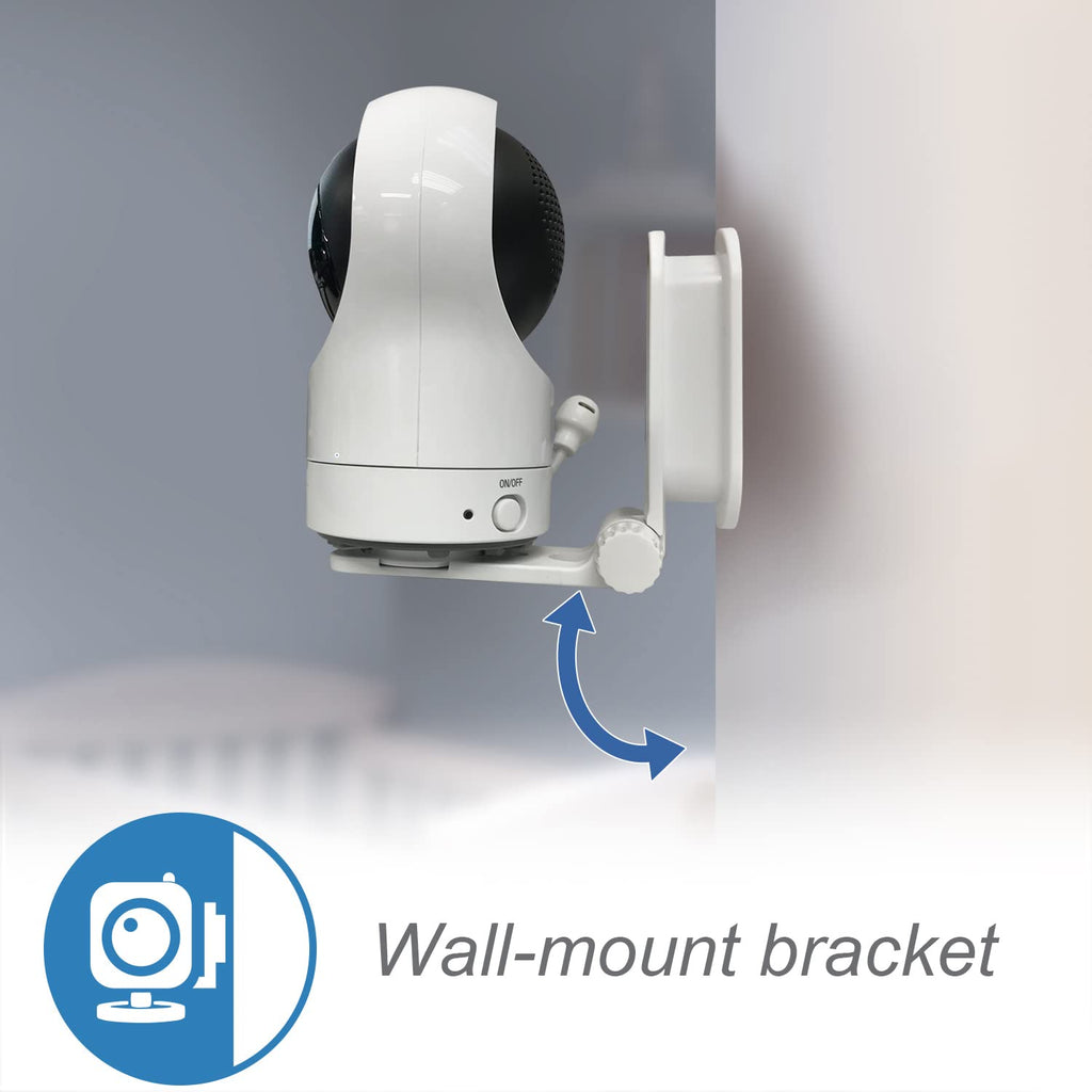 VTech RM7764-2HD Smart WiFi Baby Monitor with 2 Cameras, 1080p HD Video, 360° Pan & Tilt, 10x Zoom, 7' HD Parent Unit, Night Vision, Soothing Sounds, 2-Way Talk, Temperature & Motion Detection