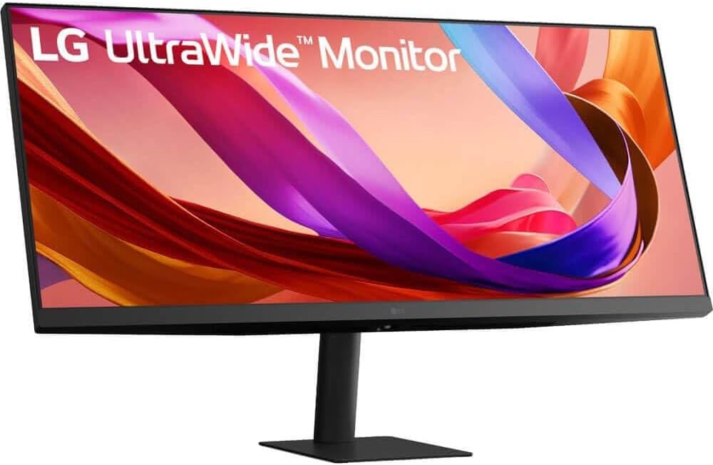 LG 34U511ABKIT1 34 inch UltraWide IPS WFHD Computer Monitor 2560x1080 100Hz 5ms 178 Degree Viewing Angle 400 Nits Brig