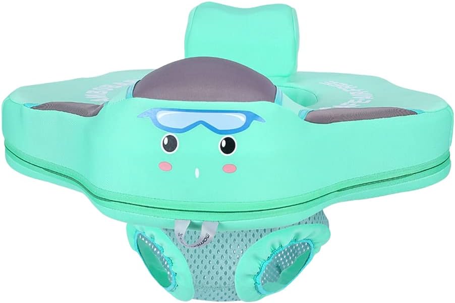Non-Inflatable Baby Pool Float Seat for 4-24 Months - Summer Swimming Ring with Safety Features