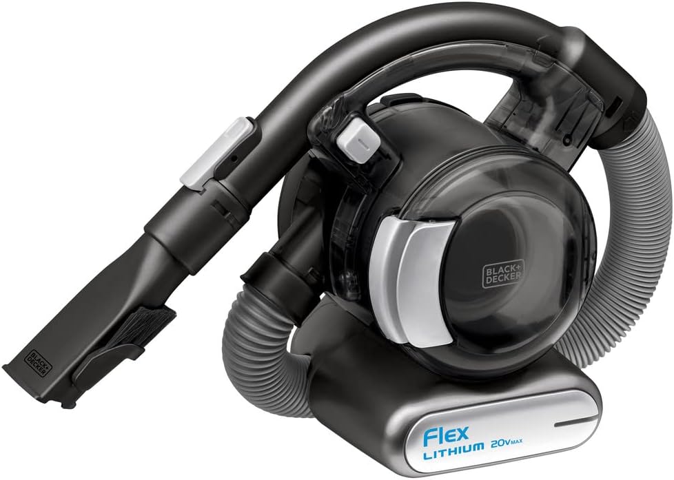 BLACK+DECKER 20V Max Flex Cordless Stick Vacuum with Floor Head and Pet Hair Brush (BDH2020FLFH)