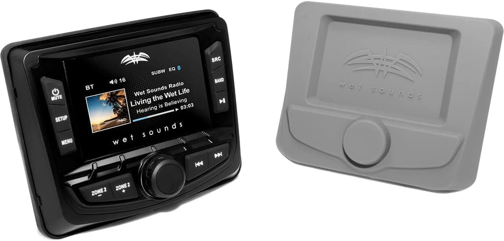 Wet Sounds | WS-MC-2 | AM/FM/Weather Band Tuner with RBDS and SiriusXM-Ready®