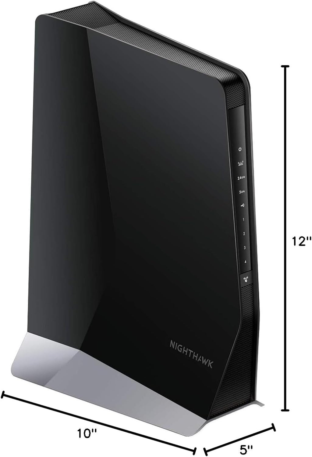 NETGEAR Nighthawk WiFi 6 Mesh Range Extender EAX80 - Add up to 2,500 sq. ft. and 30+ Devices with AX6000 Dual-Band Wireless Signal Booster & Repeater (up to 6Gbps Speed), Plus Smart Roaming