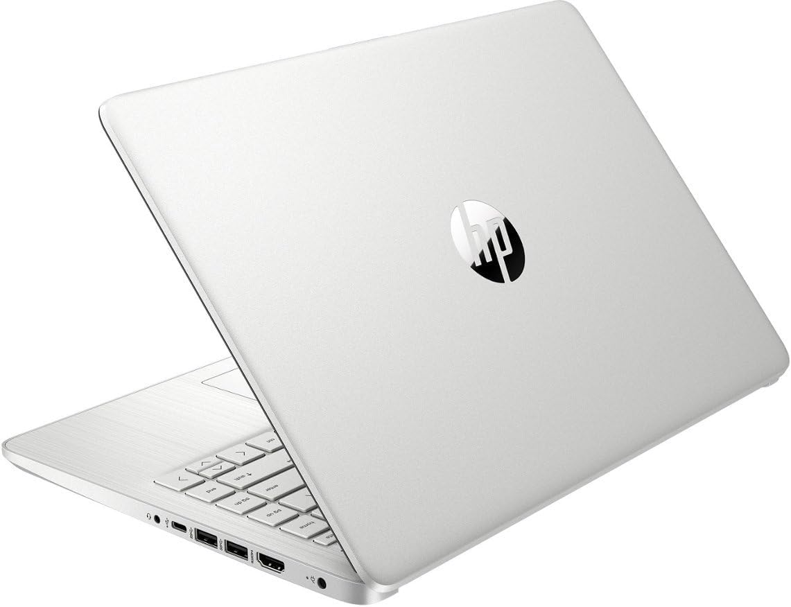 HP 14' Laptop Stream Ultral Light for Students and Business, Quad-core Intel Celeron Processor, 8GB RAM, 256GB Storage (128GB eMMC+128GB SD Card), 1 Year Office 365, HDMI, Win 11