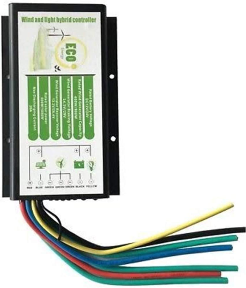 800W Solar Wind Kit: 400W Wind Turbines + 4x100W Solar Panel + Hybrid Controller + Peak 2000W Inverter