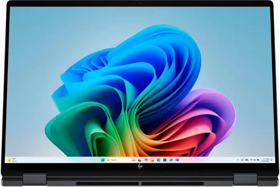HP 2025 OmniBook X Flip 2-in-1 16' 2880x1800 Touchscreen Laptop 8-Core Intel Core Ultra 9 288V Arc Graphics 32GB LPDDR5 2TB SSD Thunderbolt 4 WiFi AX BT Webcam HDMI2.1 Backlit KB Windows 11 Pro