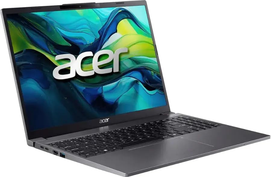 acer 2025 Laptop | Aspire Go 15 | 15.3' 1920 x 1200 IPS | Intel-10 Core i5-1334U | 16GB LPDDR5 | 512GB SSD | Windows 11 Home | Wi-Fi 6 - Bluetooth 5.1-1080p FHD Camera - Steel Gray